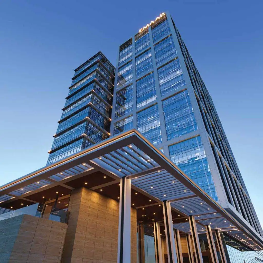 Emaar IBC Tower Structure
